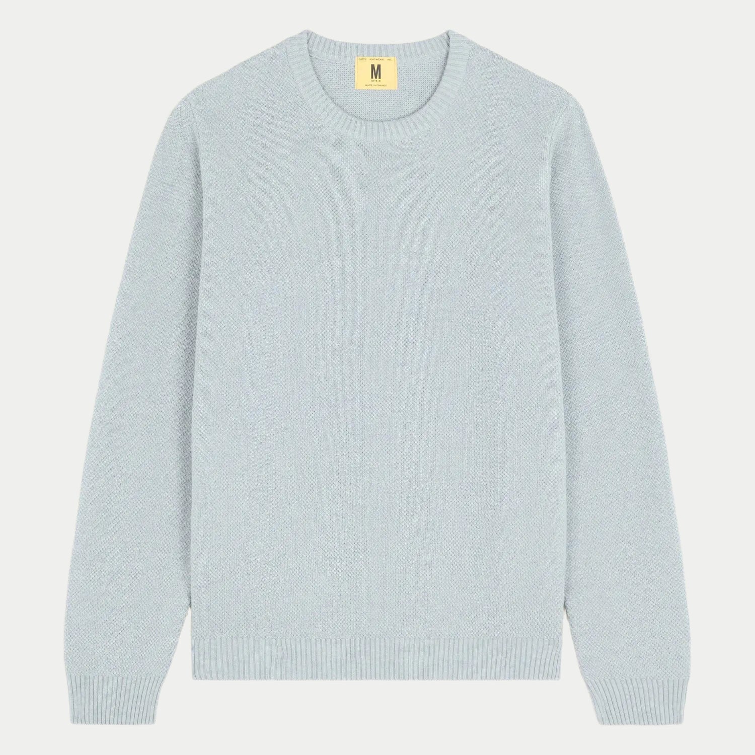 Pull Agop Coton - Light Indigo - Nitto Knitwear