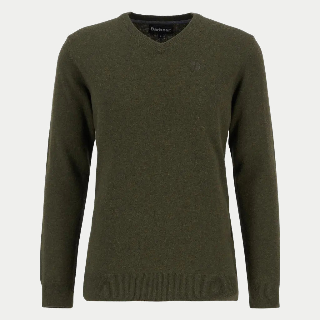 Pull Col V Vert - Barbour