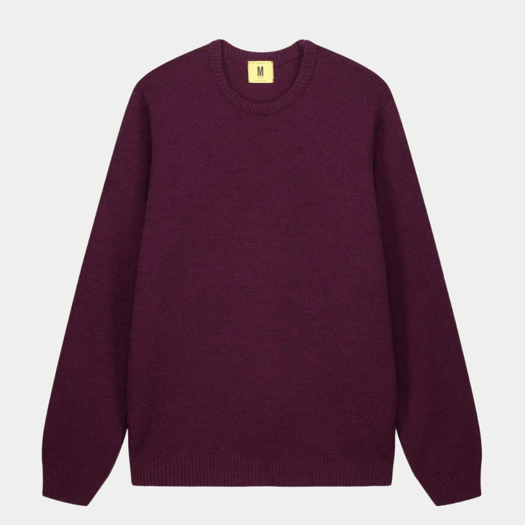 Pull Youri Laine - Bordeaux - Nitto Knitwear