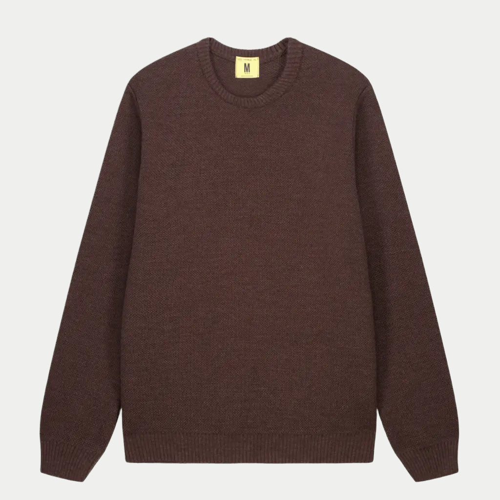 Pull Youri Laine - Marron - Nitto Knitwear
