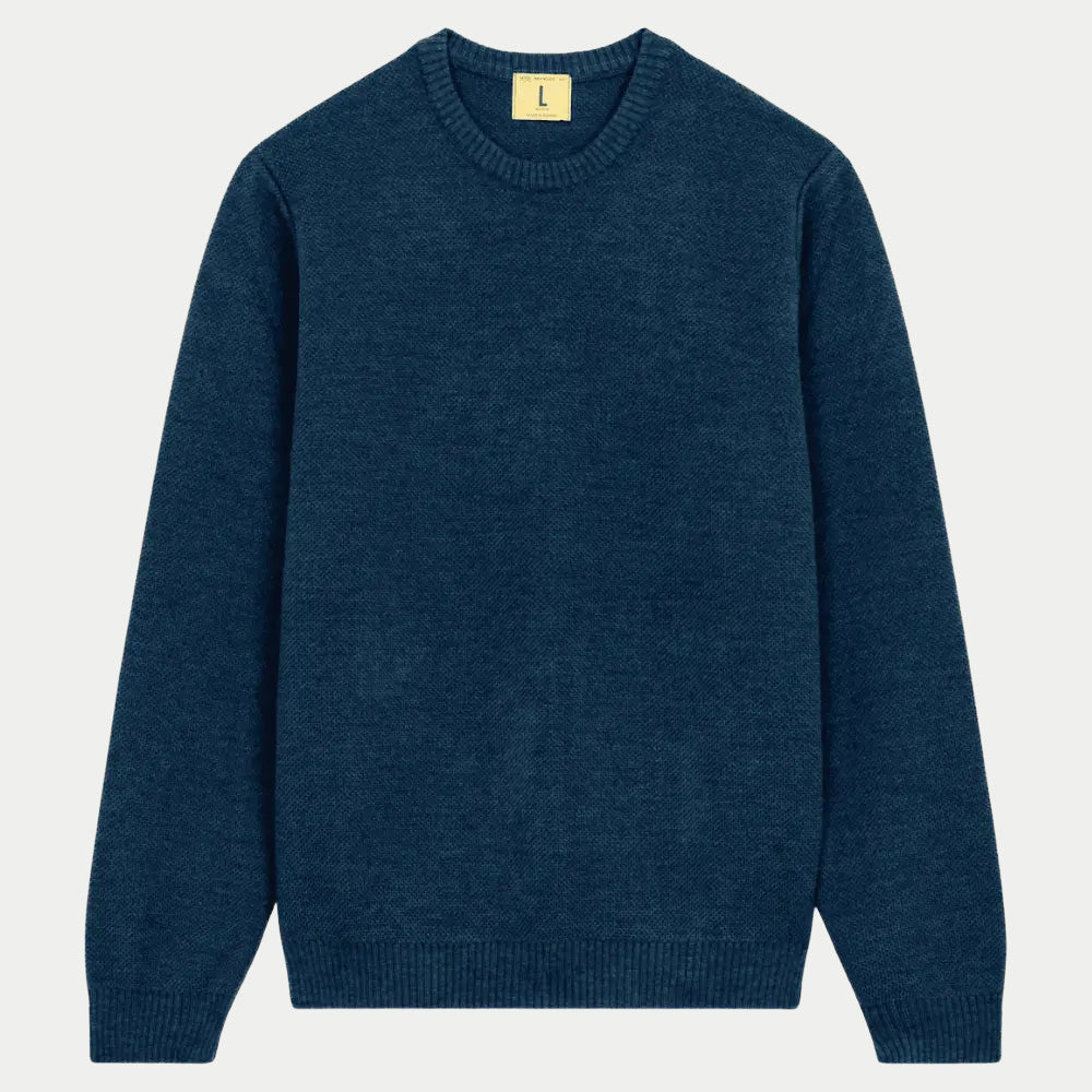 Pull Youri Laine - Bleu Jean - Nitto Knitwear