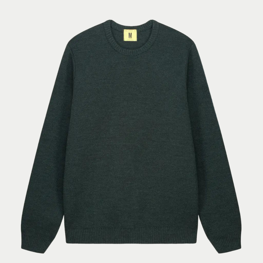 Pull Youri Laine - Vert Forêt - Nitto Knitwear