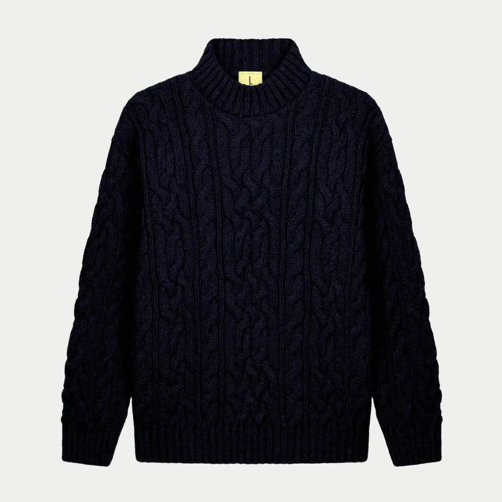 Pull Ohannes - Marine - Nitto Knitwear