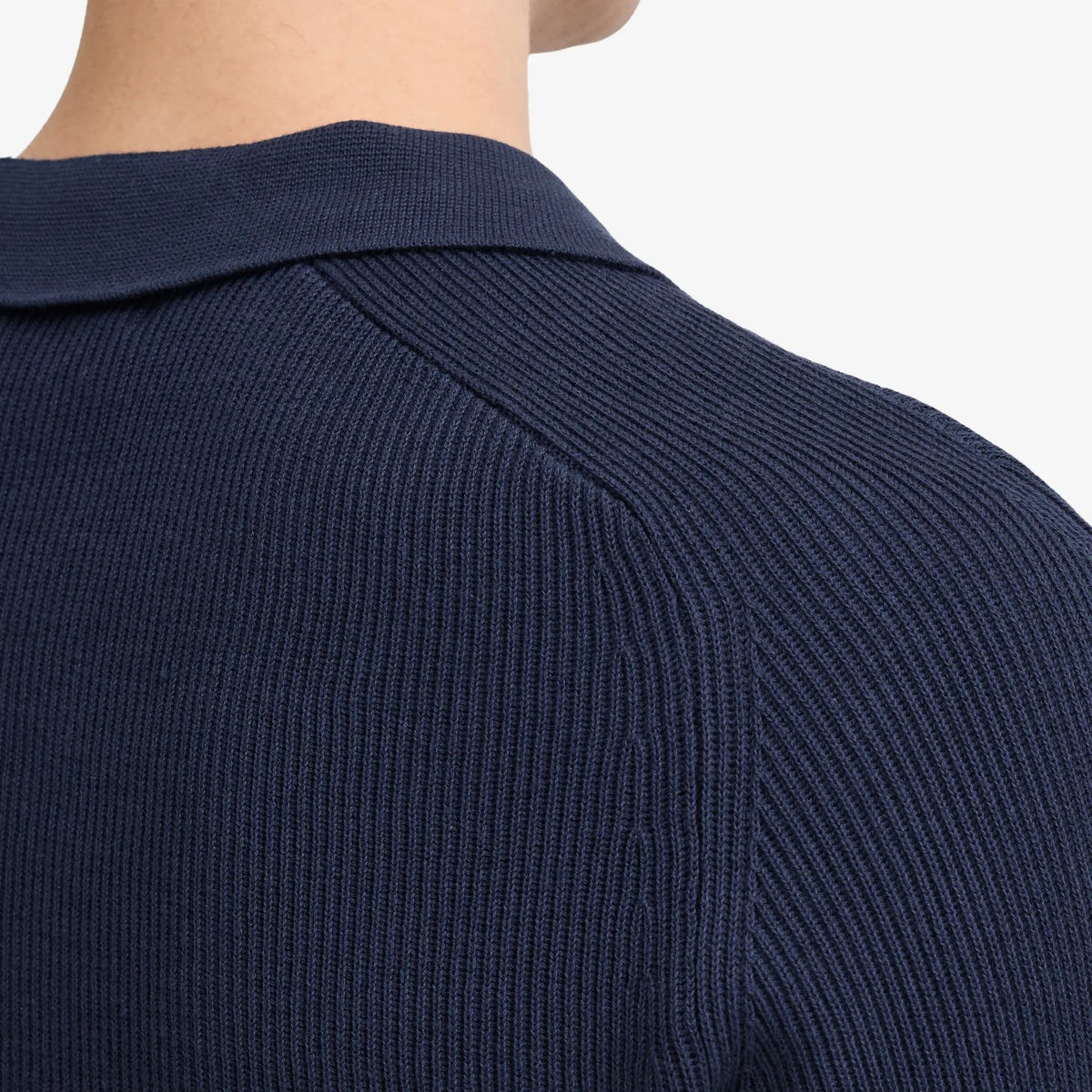 Pull Polo Maille Fine - Navy - Casual Friday - détail 7