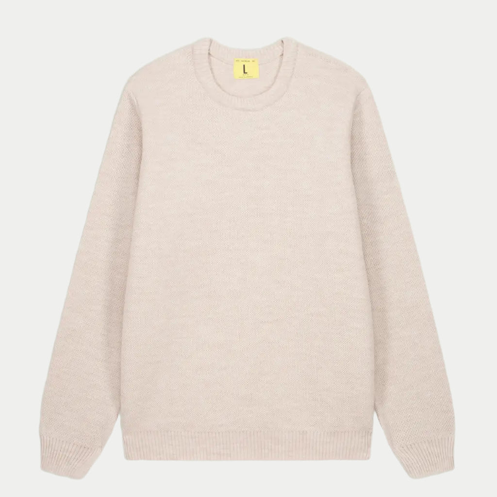 Pull Youri Laine - Naturel - Nitto Knitwear
