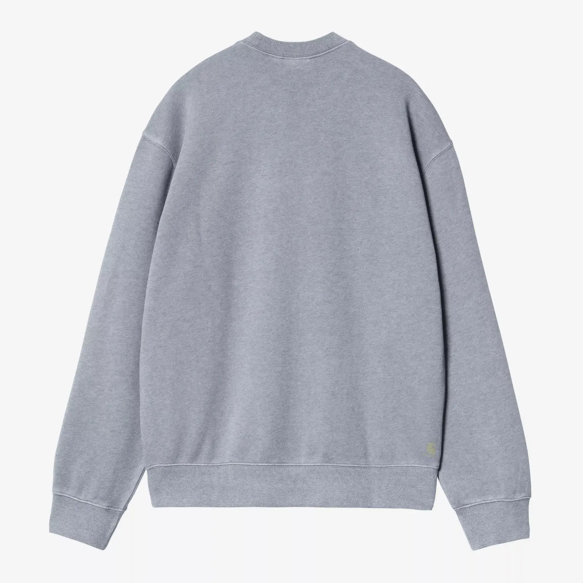 Sweat Caspian Carhartt WIP Shade Blue - détail Square Label base