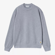 Sweat Caspian Carhartt WIP Shade Blue jersey coton épais teint en pièce - vue avant