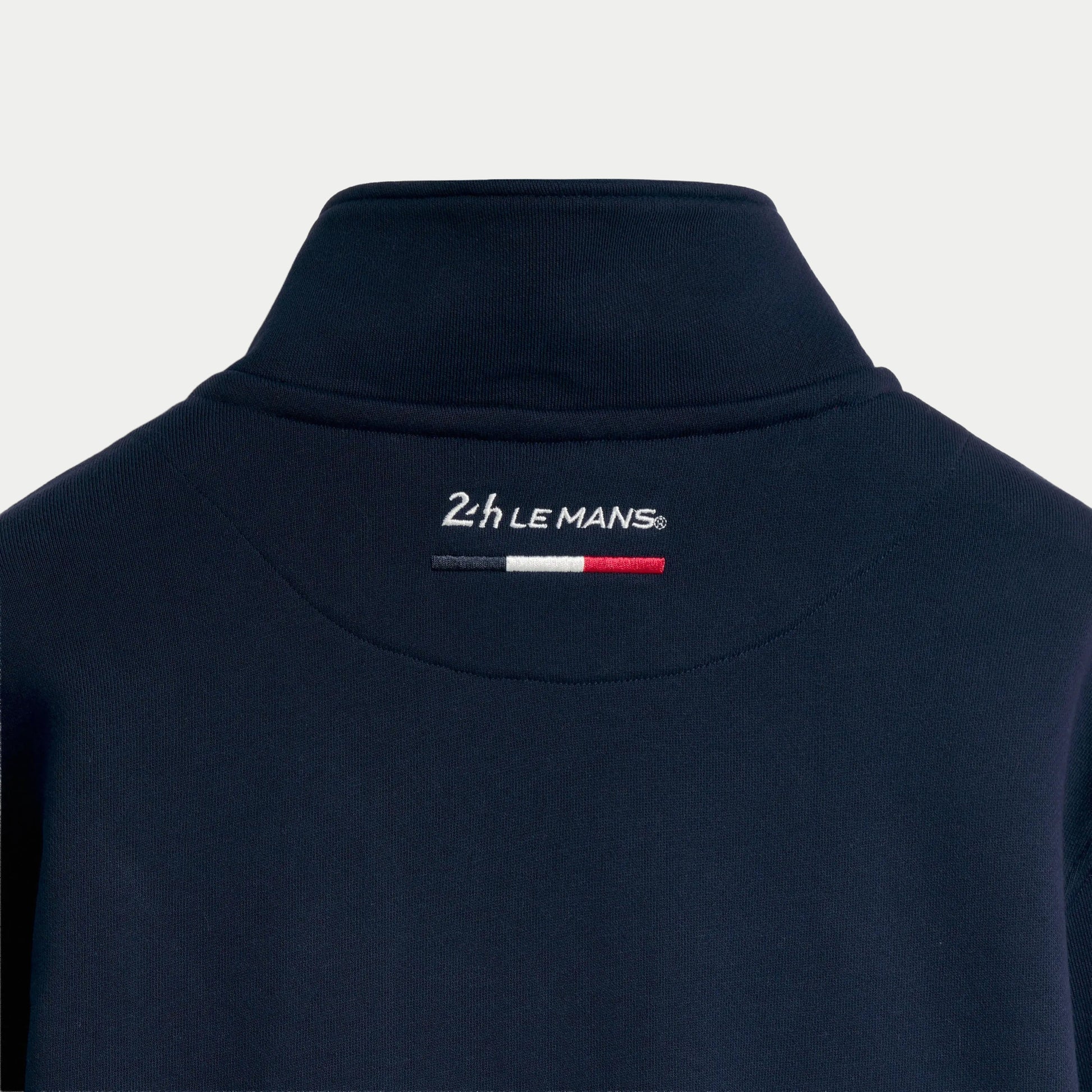 Sweat Kappa Andretto 24H Le Mans bleu — vue rapprochée col