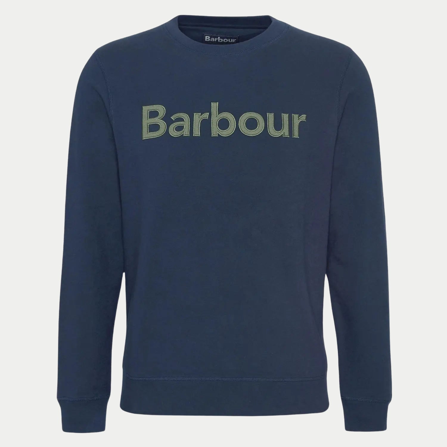 Sweat Logo Piqué Marine - Barbour