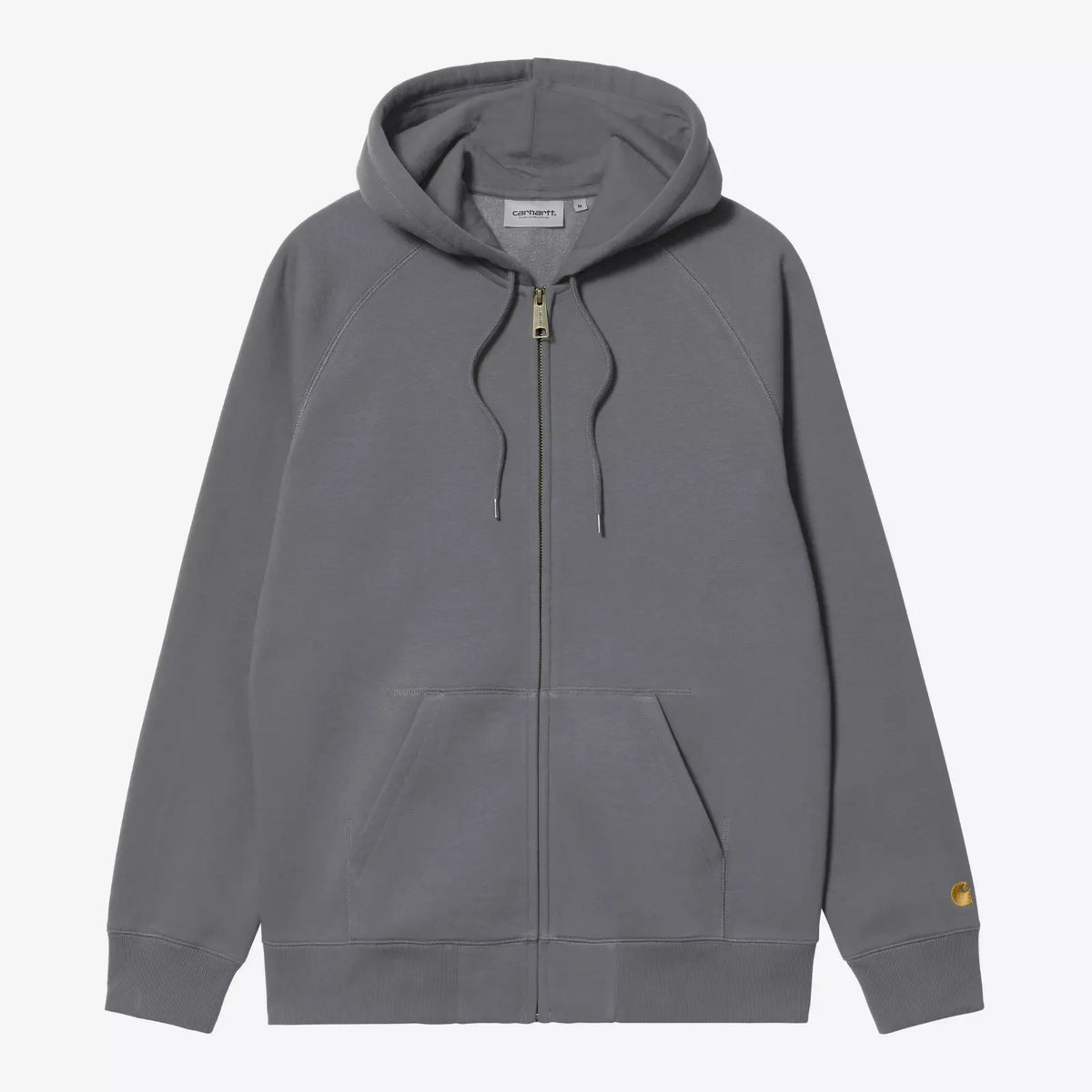 Sweat Zippé Chase Carhartt WIP Styx polyester-coton brossé zip - vue avant