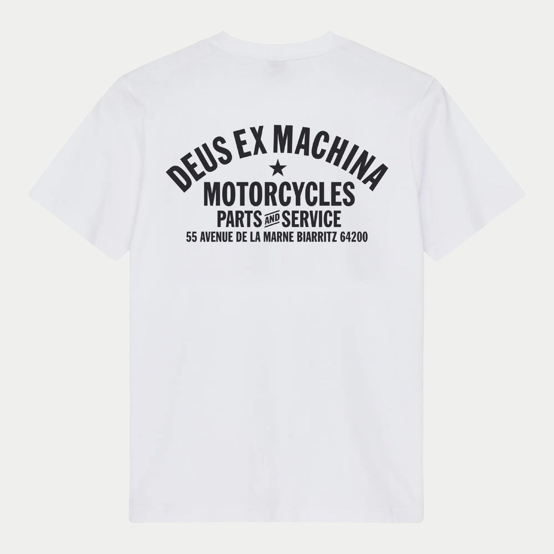 T-shirt Biarritz Adress Blanc - Deus Ex Machina - détail 2