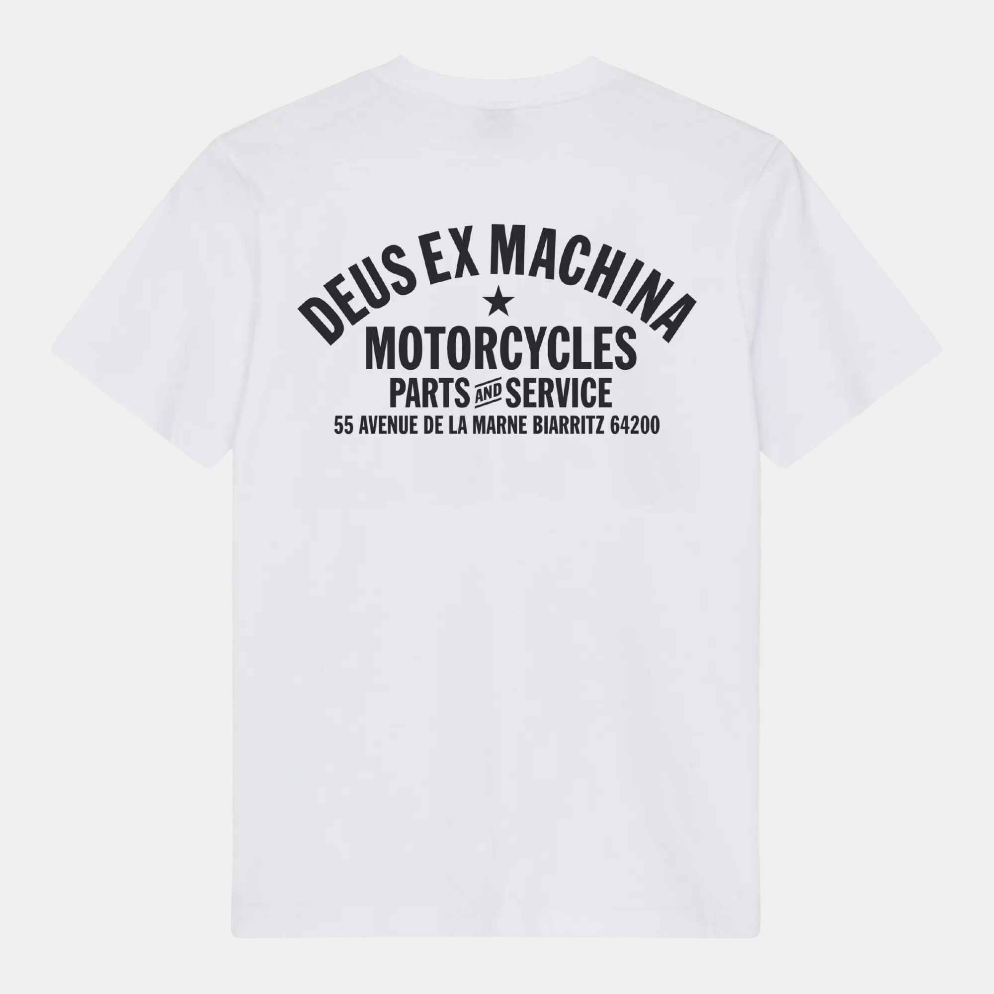 T-shirt Biarritz Adress Blanc - Deus Ex Machina - détail 2
