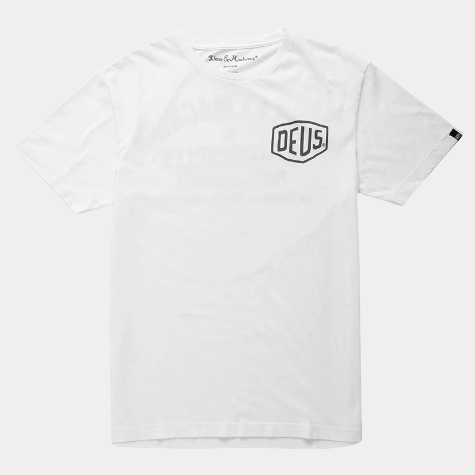 T-shirt Biarritz Adress Blanc - Deus Ex Machina