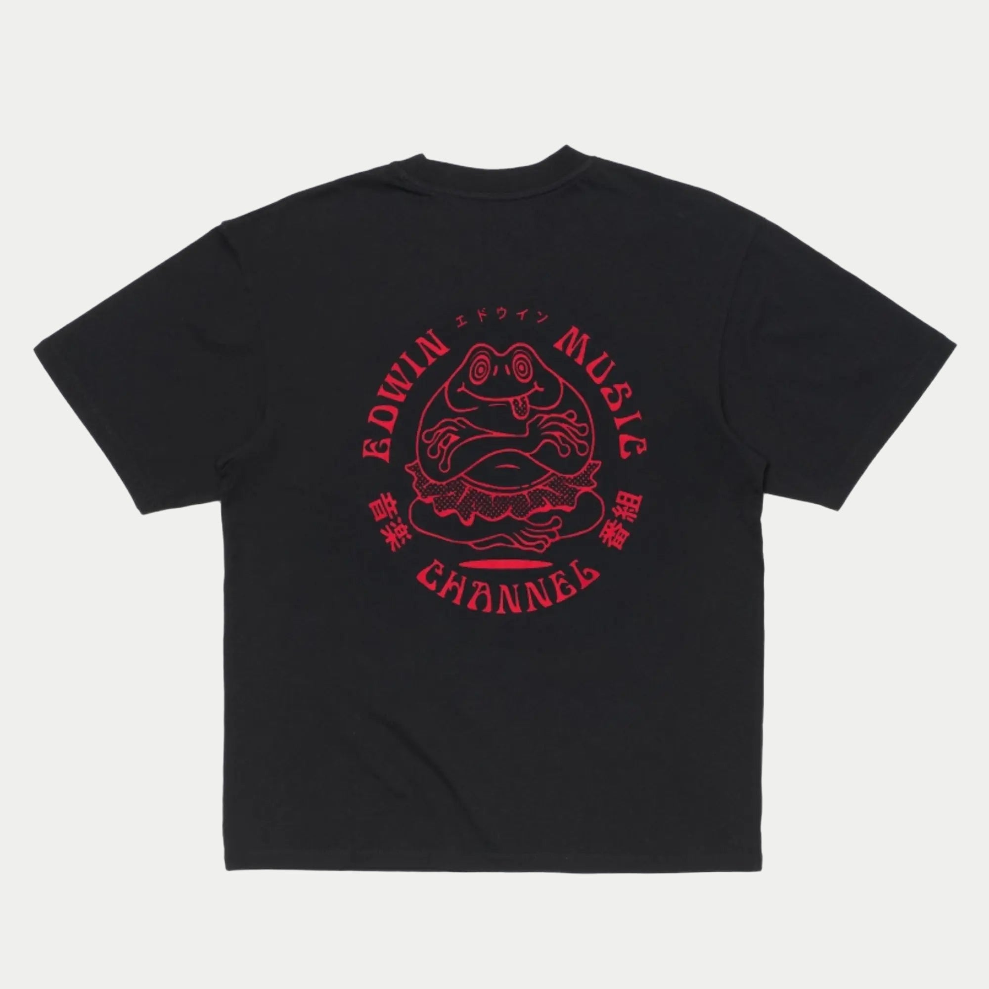 T-shirt Edwin Music Channel - Noir - Edwin - détail 2