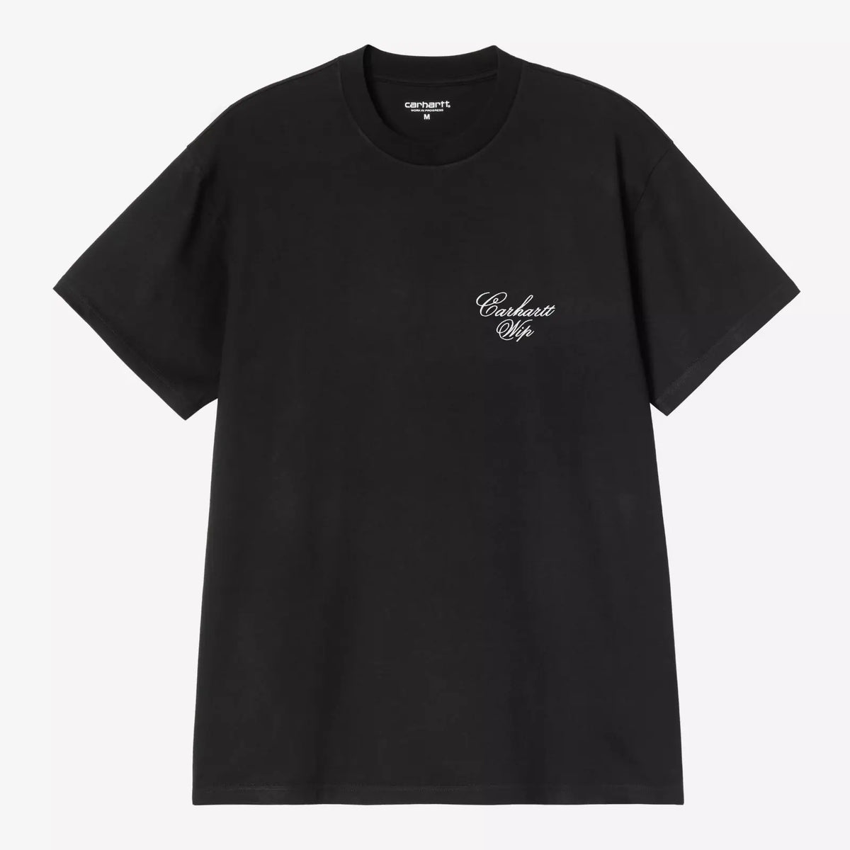 T-shirt Gracious Carhartt WIP noir coton bio - broderie graphique poitrine