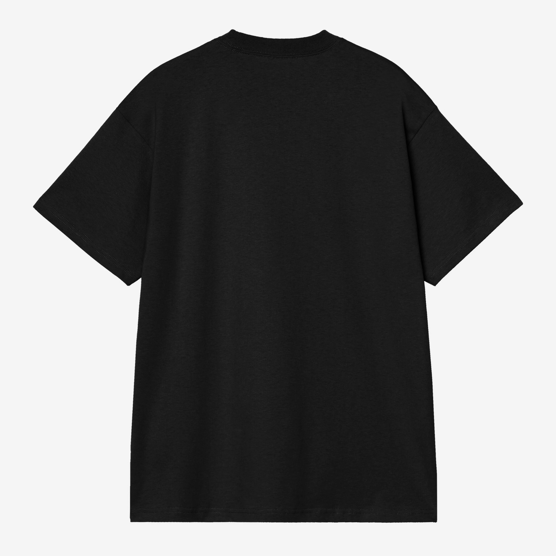 Dos uni du T-shirt Old Painter Carhartt WIP noir, coupe loose