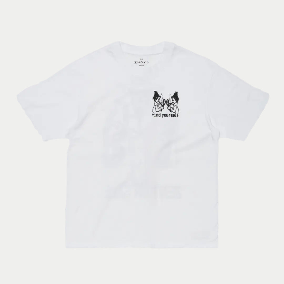 T-shirt Zen For All Blanc - Edwin