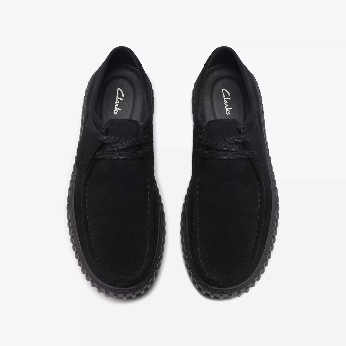 Torhill Lo noires vues de dessus, lacets noirs et premières de propreté signées