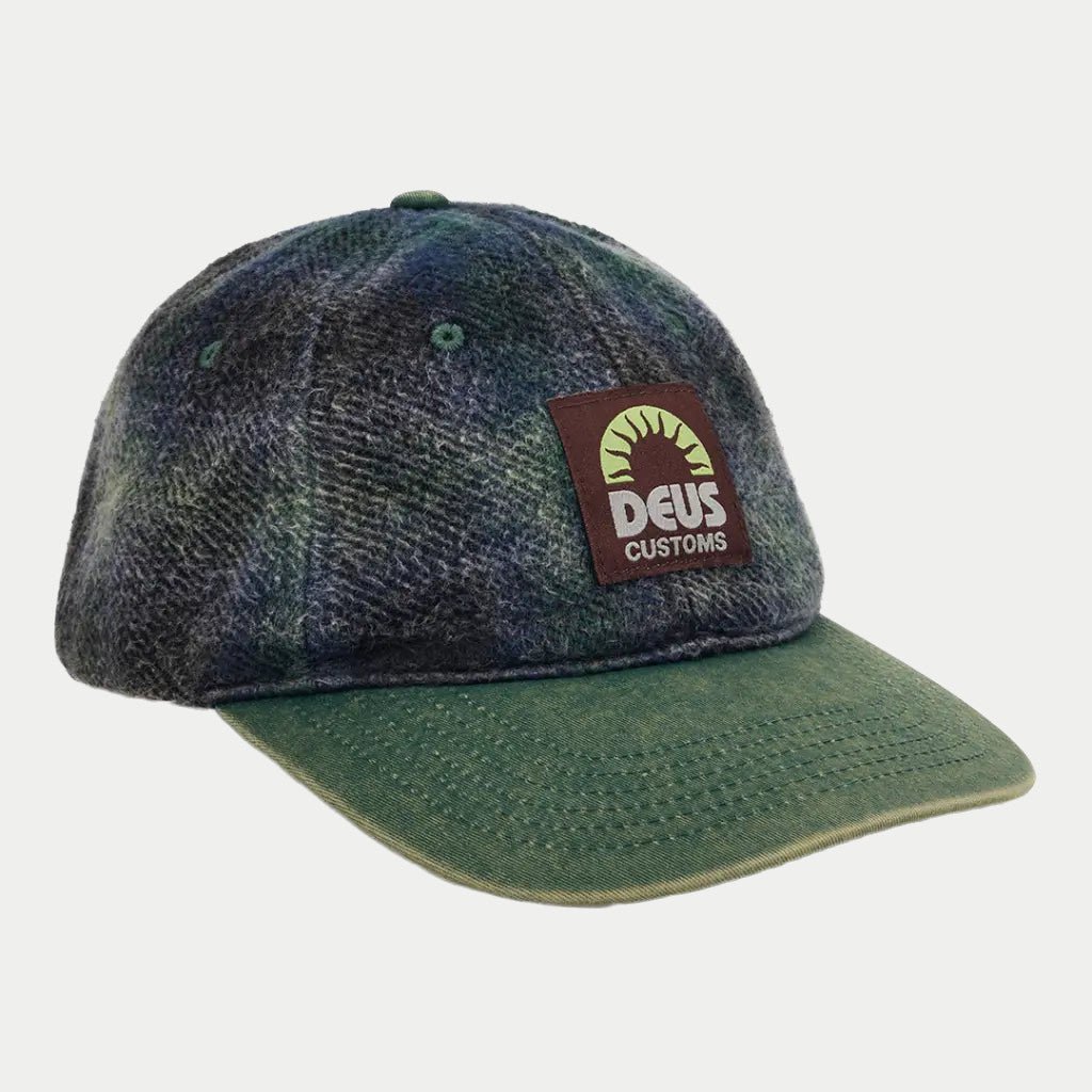 Vacay Check Cap Black - Deus Ex Machina