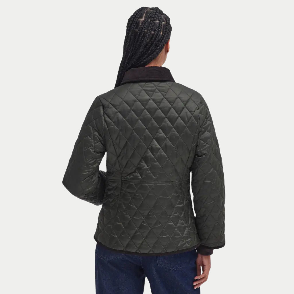 Veste Matelassée Fitted Beadnell Sage - Barbour - détail 3