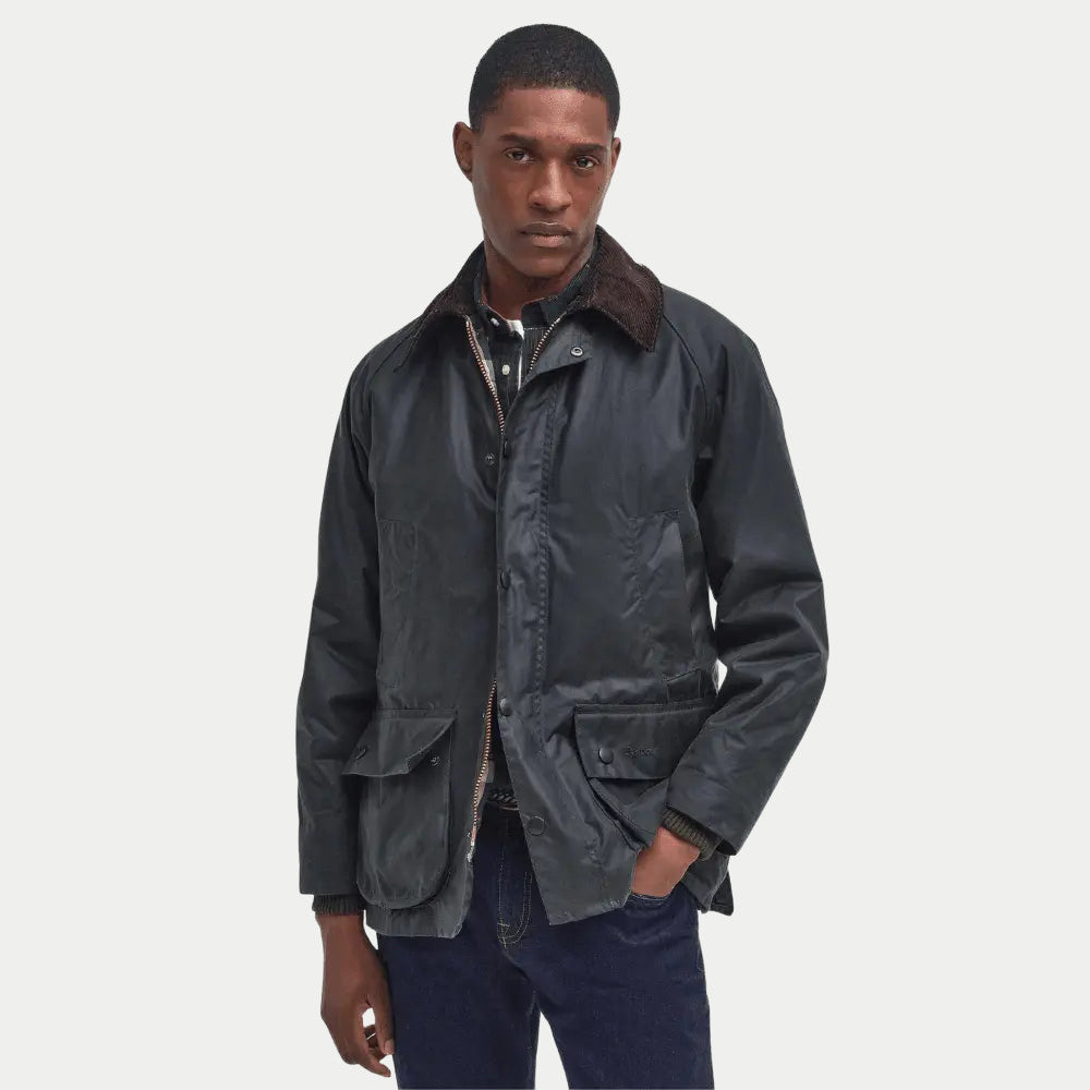 Veste Bedale - Sage - Barbour - détail 2