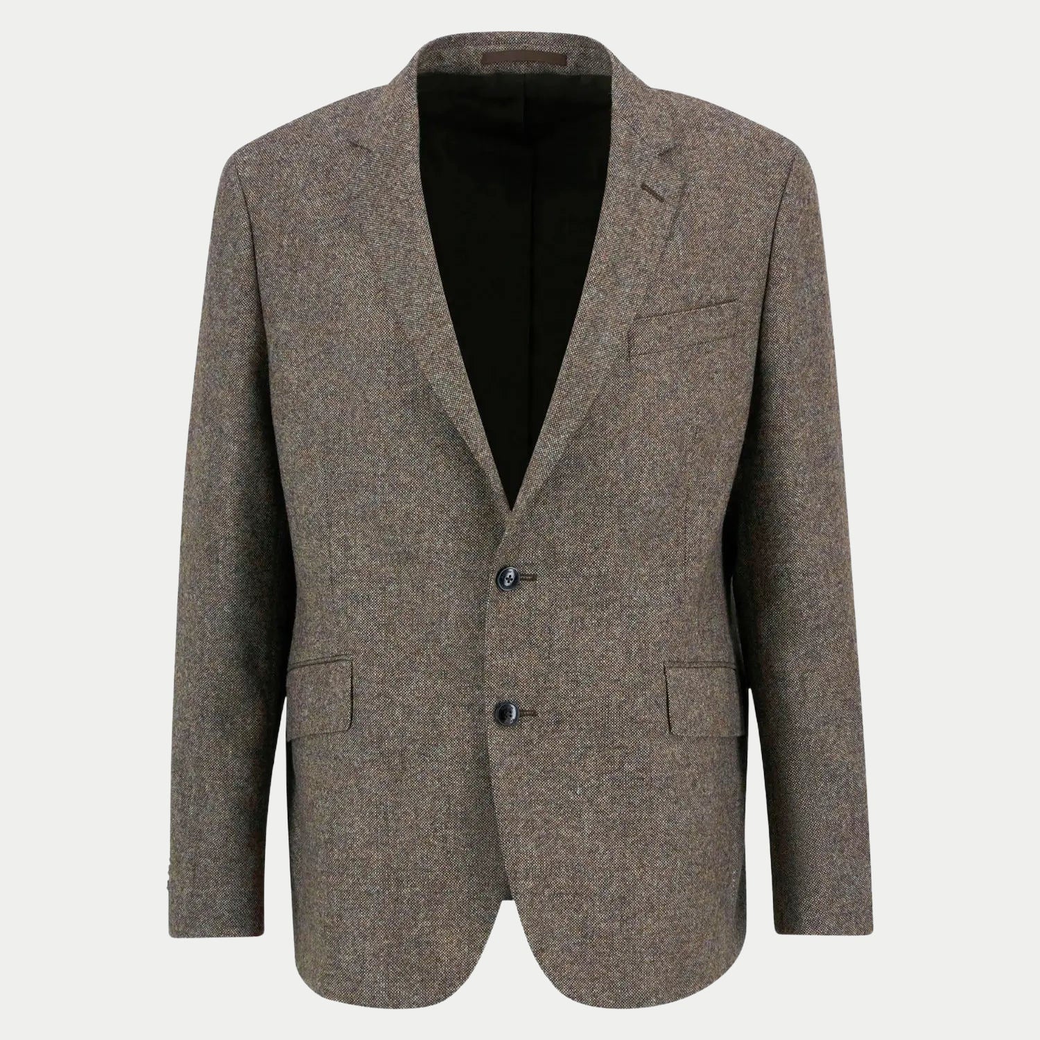 Blazer Tweed Godfrey Shetland Moons - Marron - Barbour
