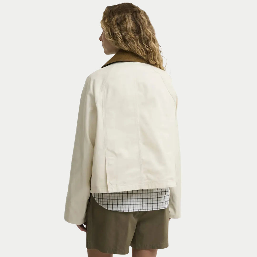 Veste Casual Beadnell Casual Cropped - Light Pearl Beige - Barbour - détail 3