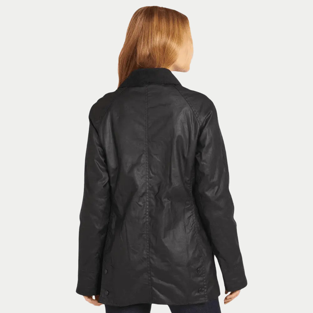 Veste Beadnell - Black - Barbour - détail 3