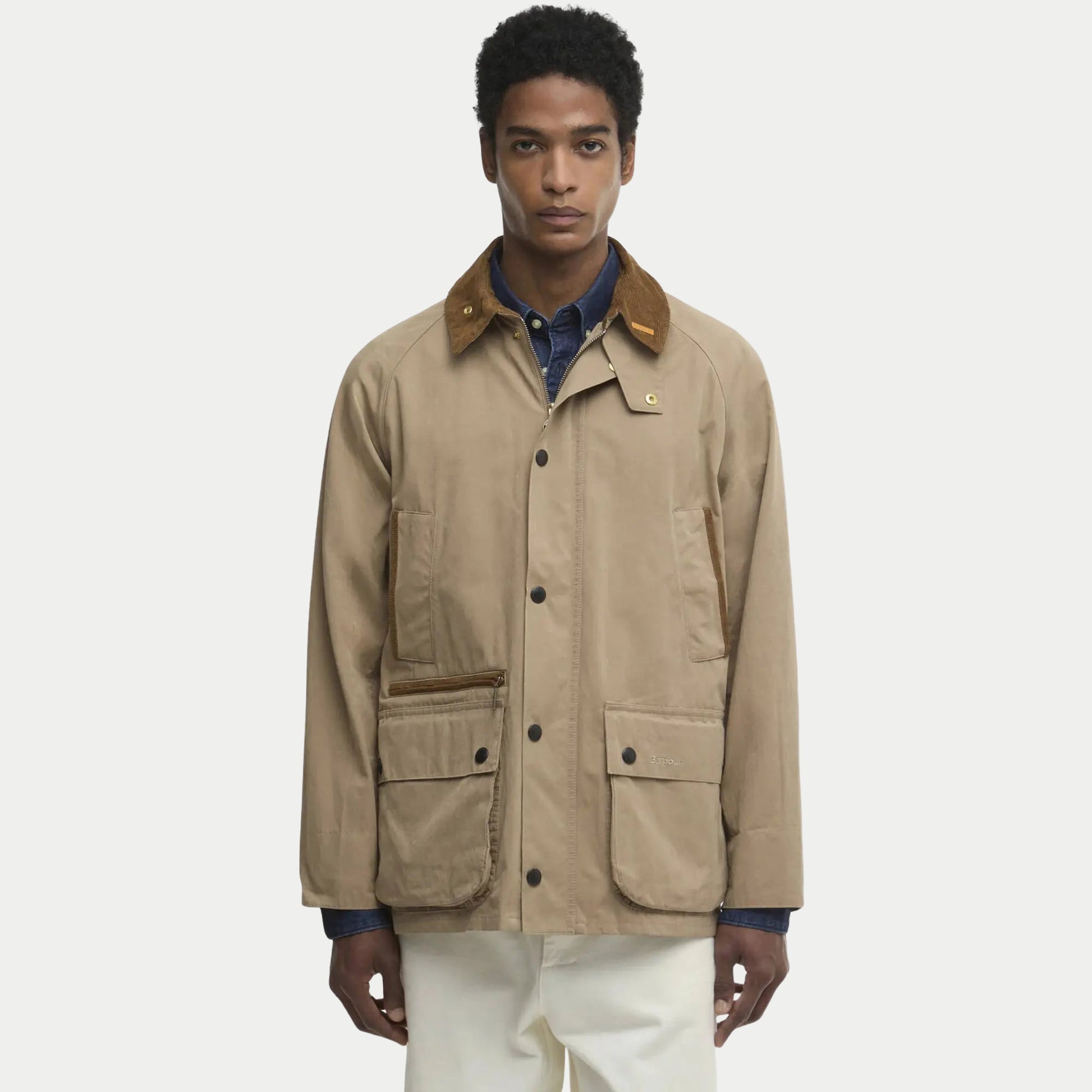 Veste Icons Bedale Casual - Military Brown - Barbour - détail 2