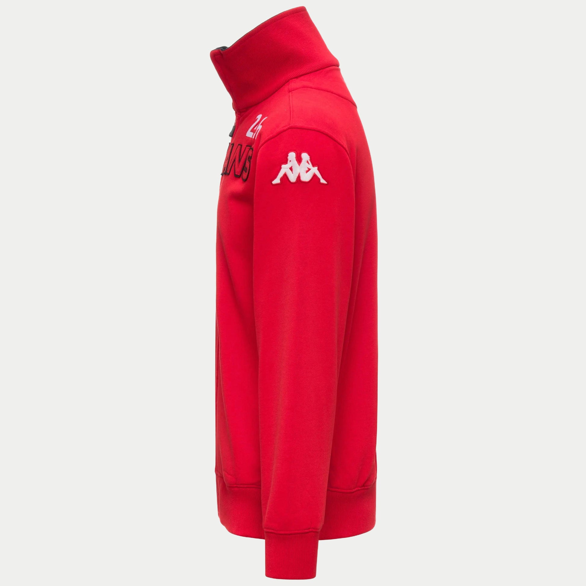 Veste Kappa Eroi 24H Le Mans rouge — détail manche