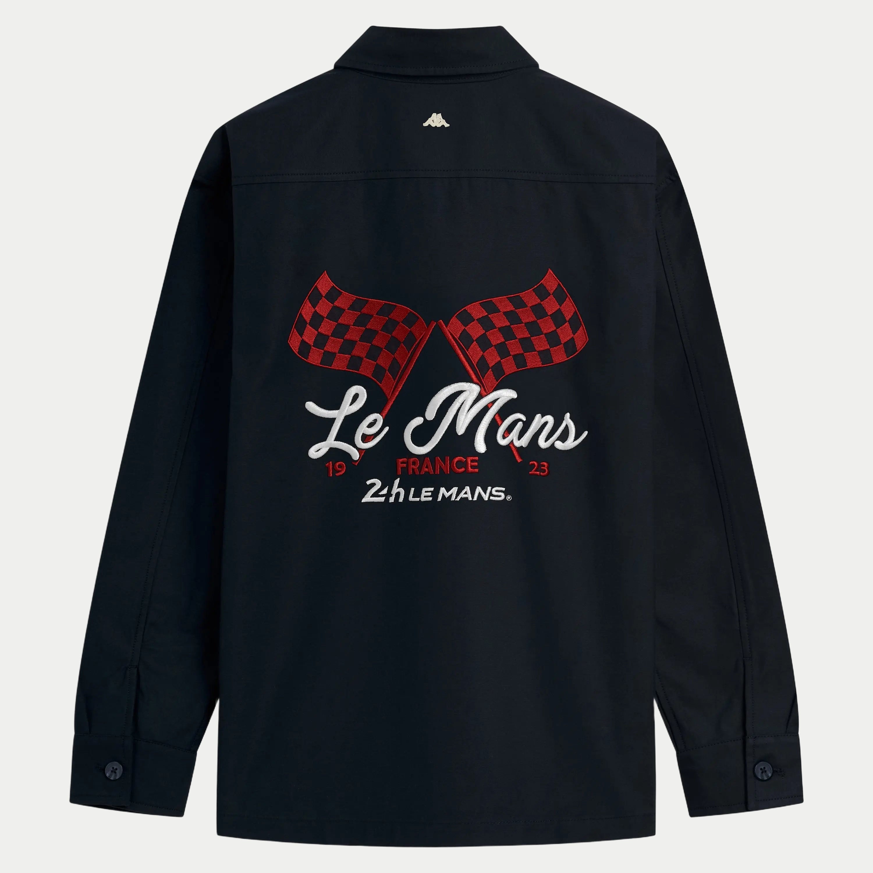 Veste Kappa Prust 24H Le Mans bleu — détail manche