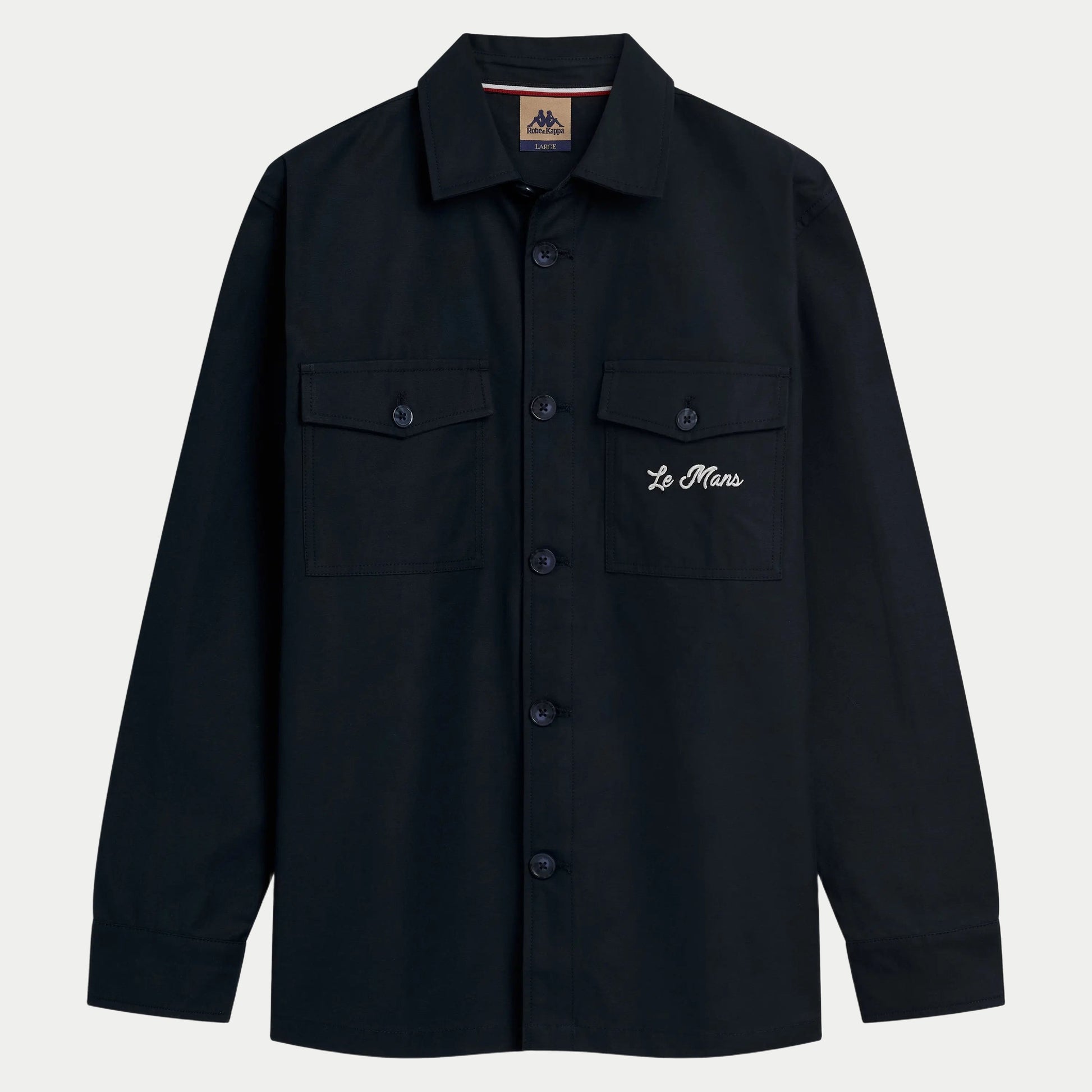 Veste Kappa Prust 24H Le Mans bleu — vue de face
