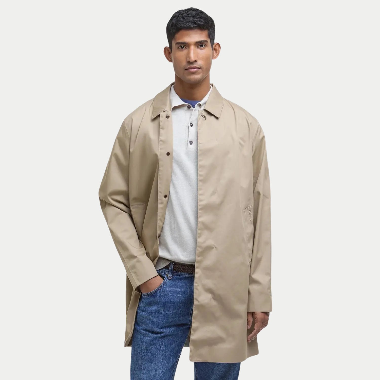 Pardessus Rokig Beige - Barbour - détail 2