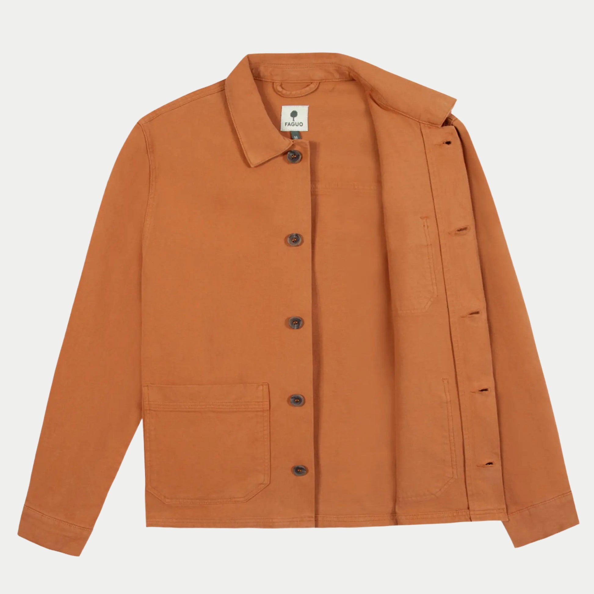 Veste Lorge Brique - Faguo - détail 3