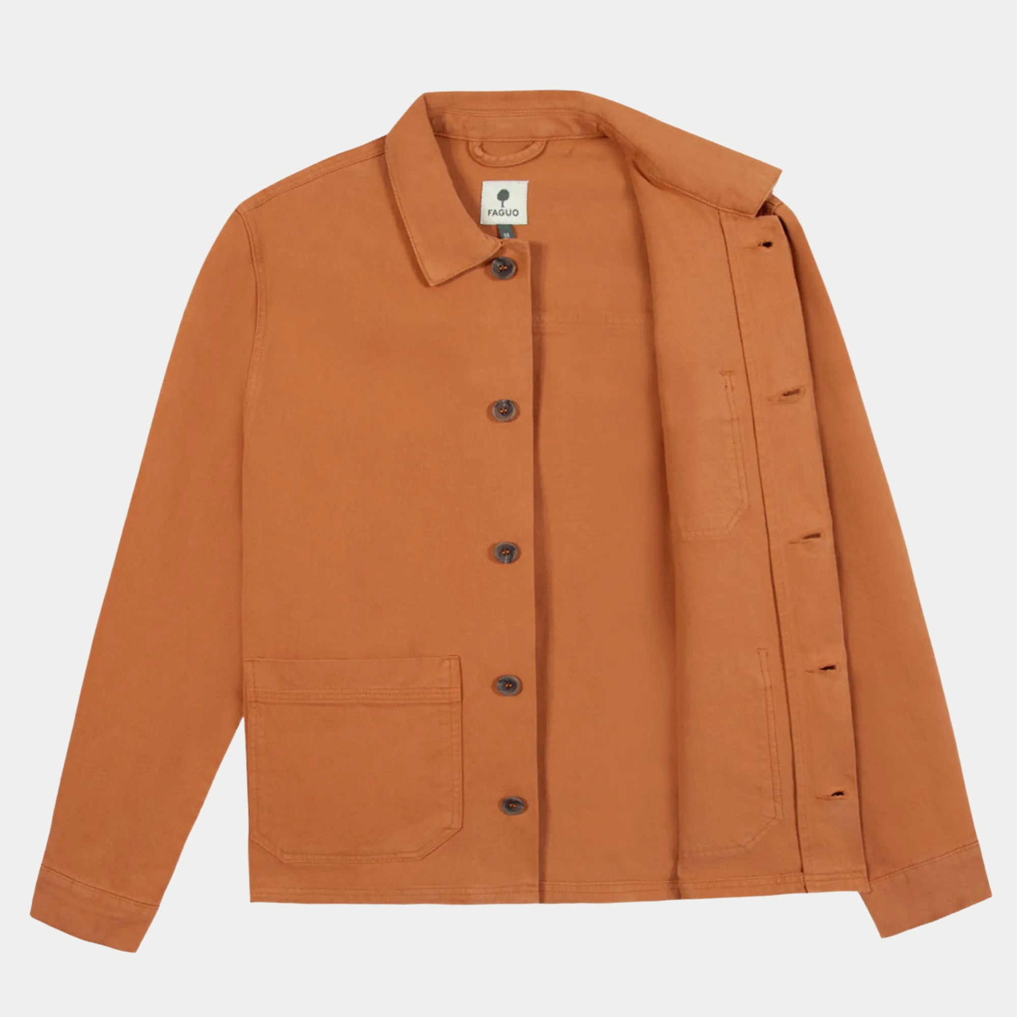 Veste Lorge Brique - Faguo - détail 3