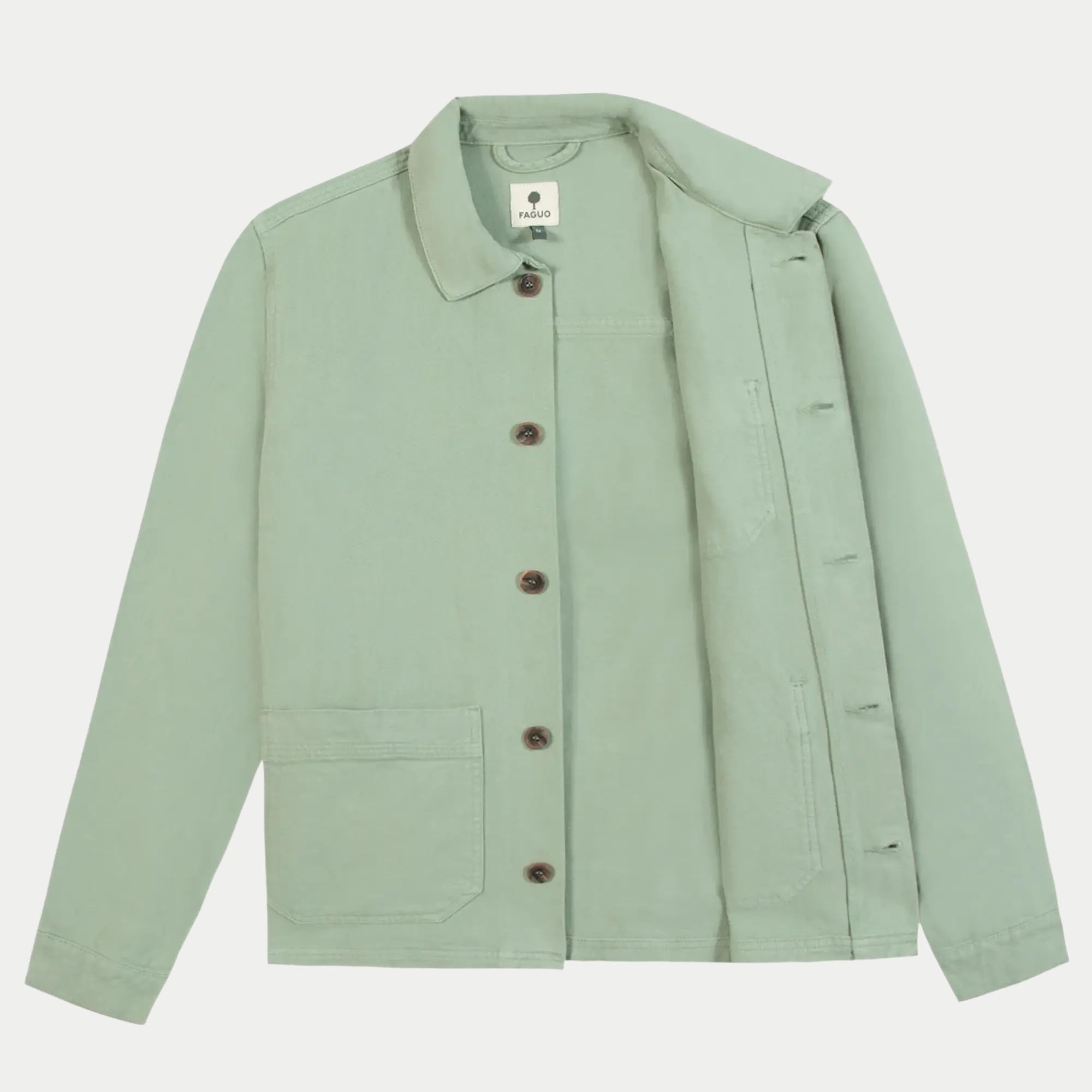Veste Lorge Vert Clair - Faguo - détail 6