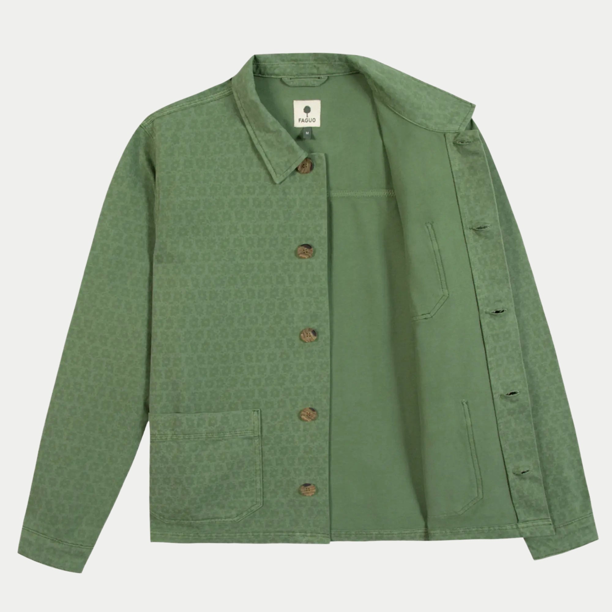 Veste Lorge - Vert Sapin - Faguo - détail 5