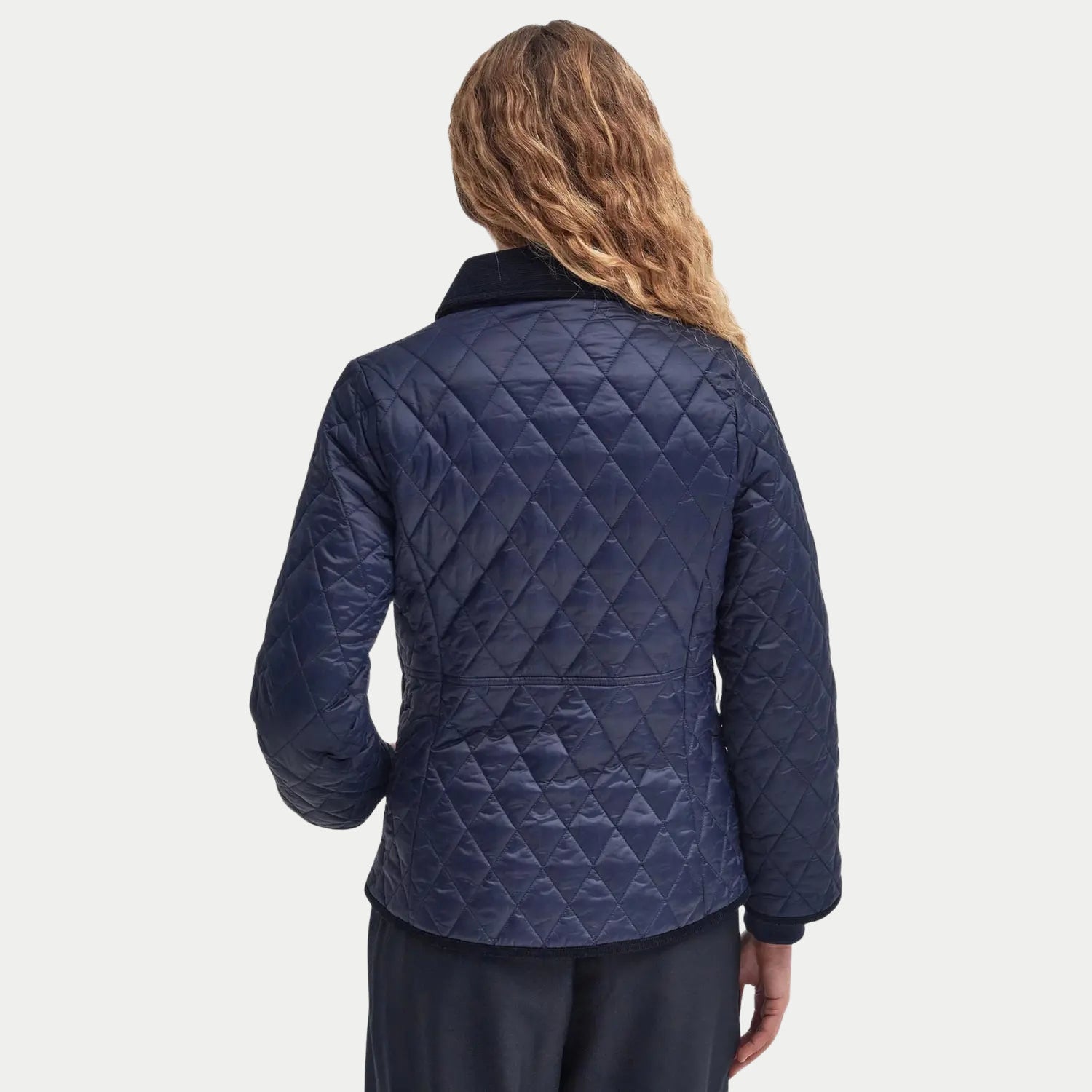 Veste Matelassée Fitted Beadnell Navy - Barbour - détail 4
