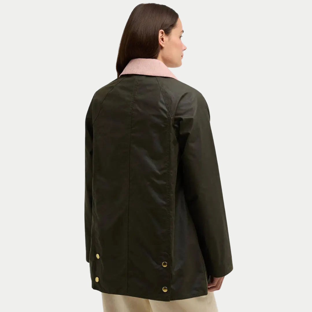 Veste Modern Beadnell - Archive Olive - Barbour - détail 3