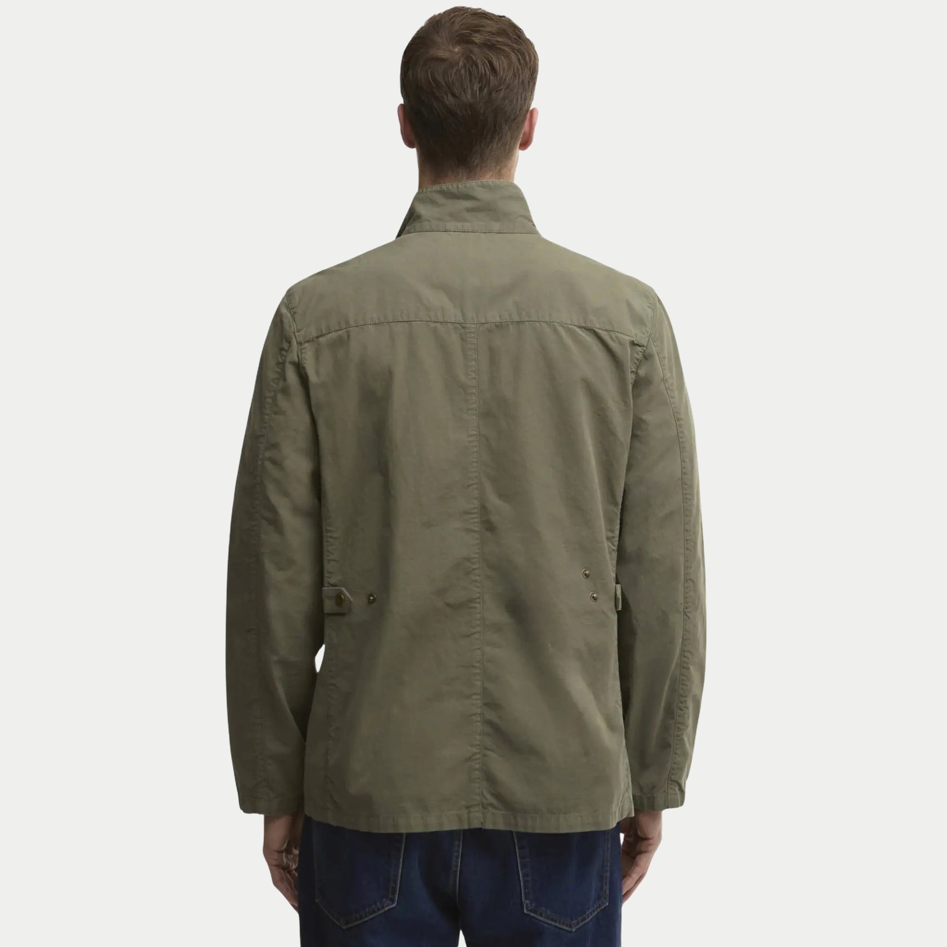 Veste Ogston Casual - Dusty Olive - Barbour - détail 3