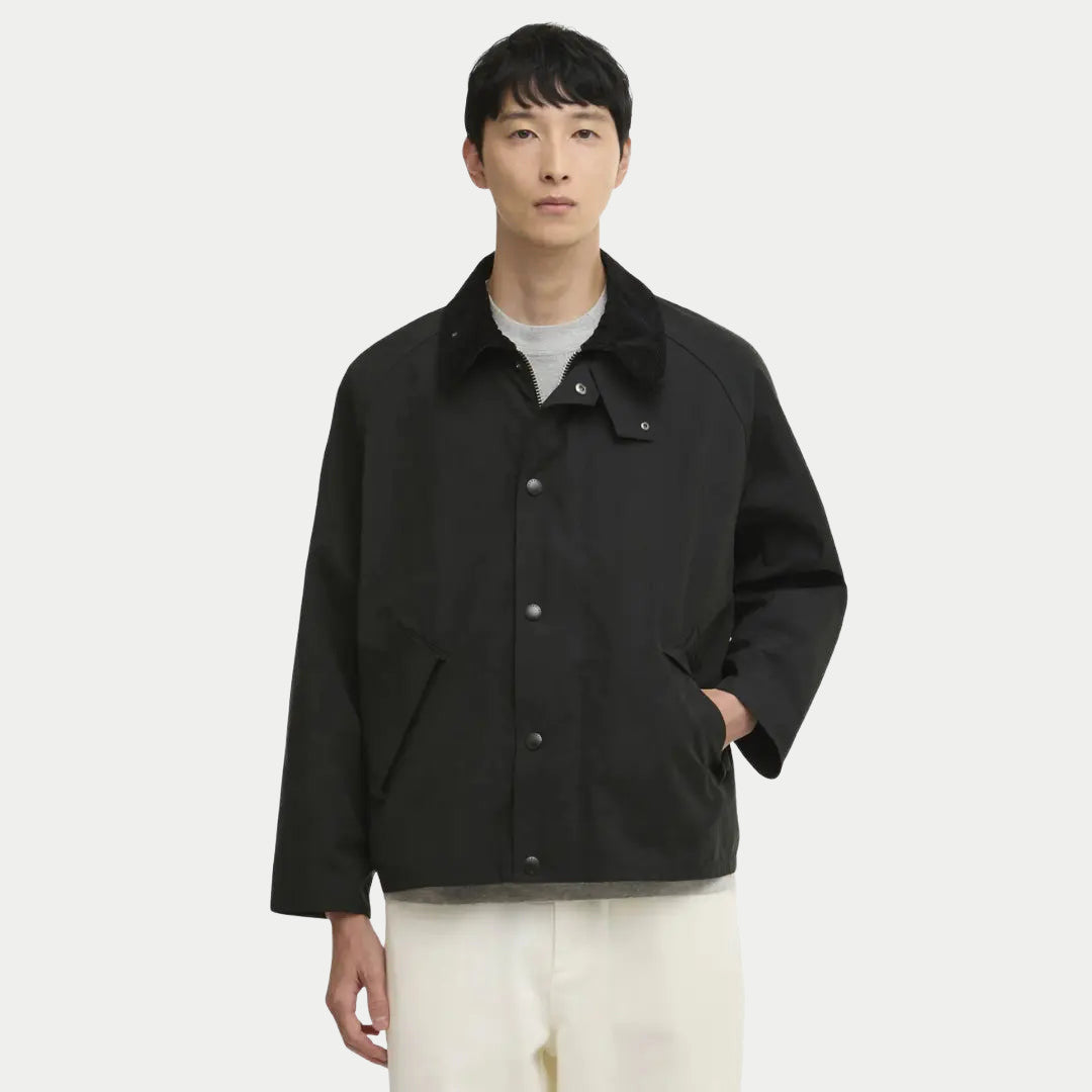 Veste OS Transporter Casual Black - Barbour - détail 2