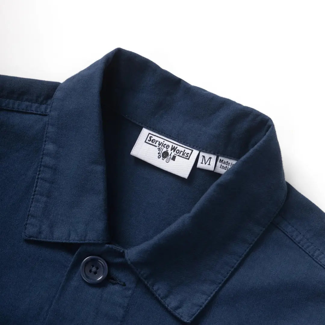 Twill Chore Shirt - Dark Navy - Service Works - détail 5