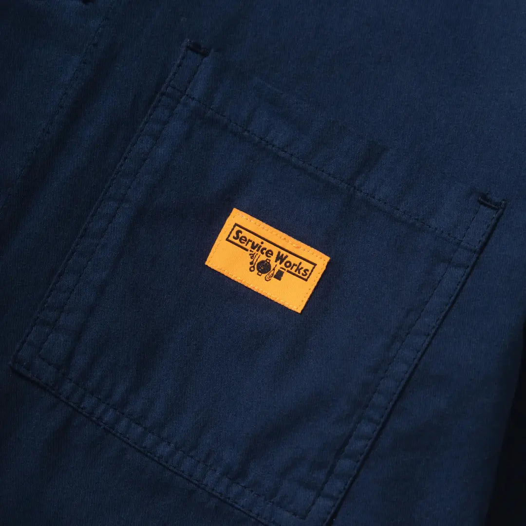 Twill Chore Shirt - Dark Navy - Service Works - détail 6