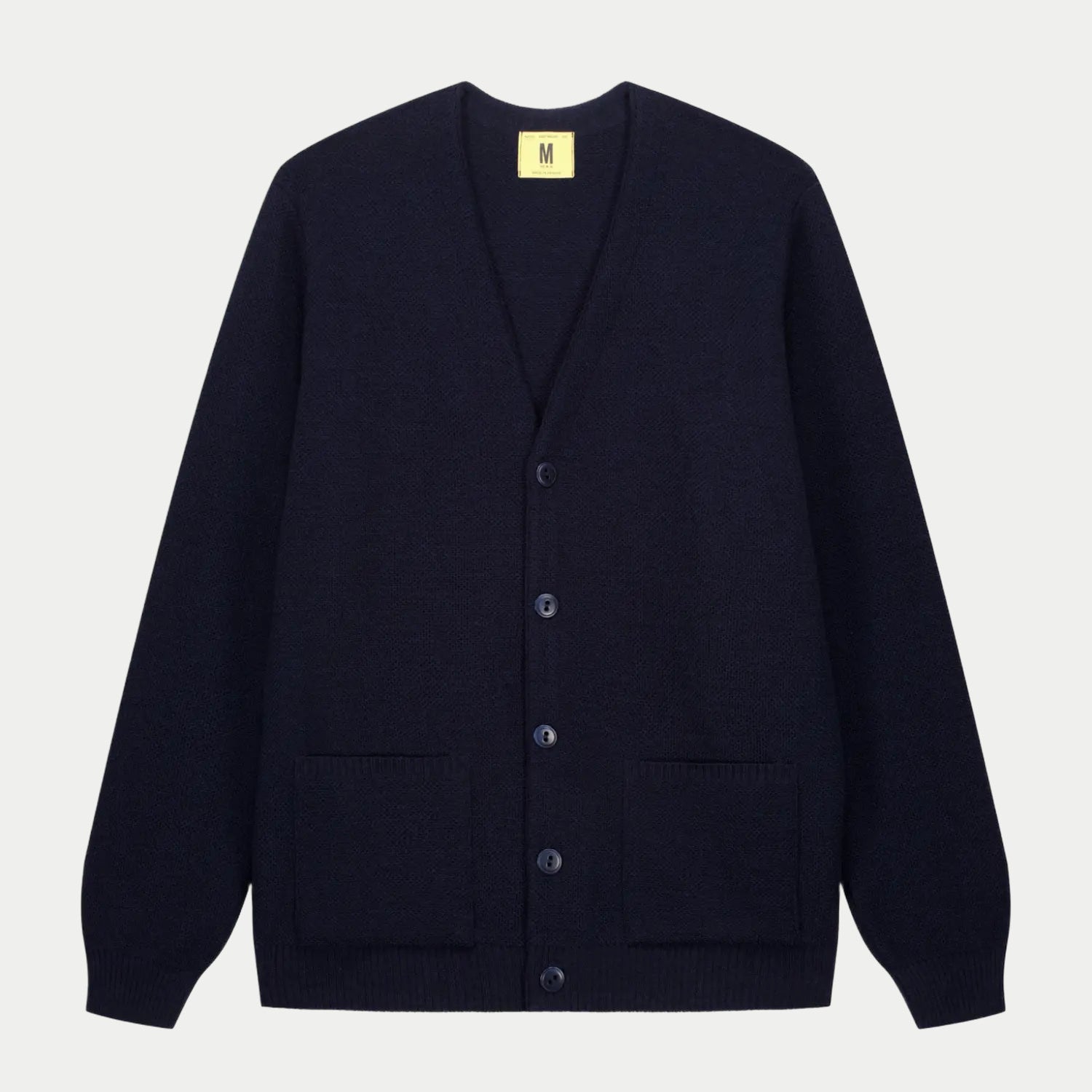 Youri Cardigan Laine - Marine - Nitto Knitwear